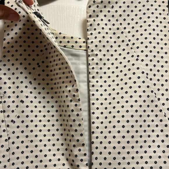 Anne Taylor Drop Waist Polkas Dot, Size 12 - Picture 7 of 8